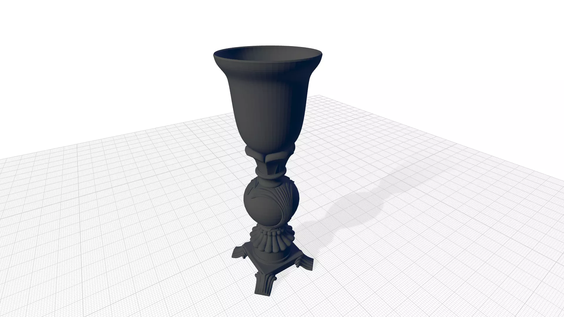 Traditional Lamp 3D model_6