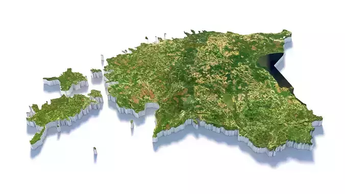Estonia Country Terrain