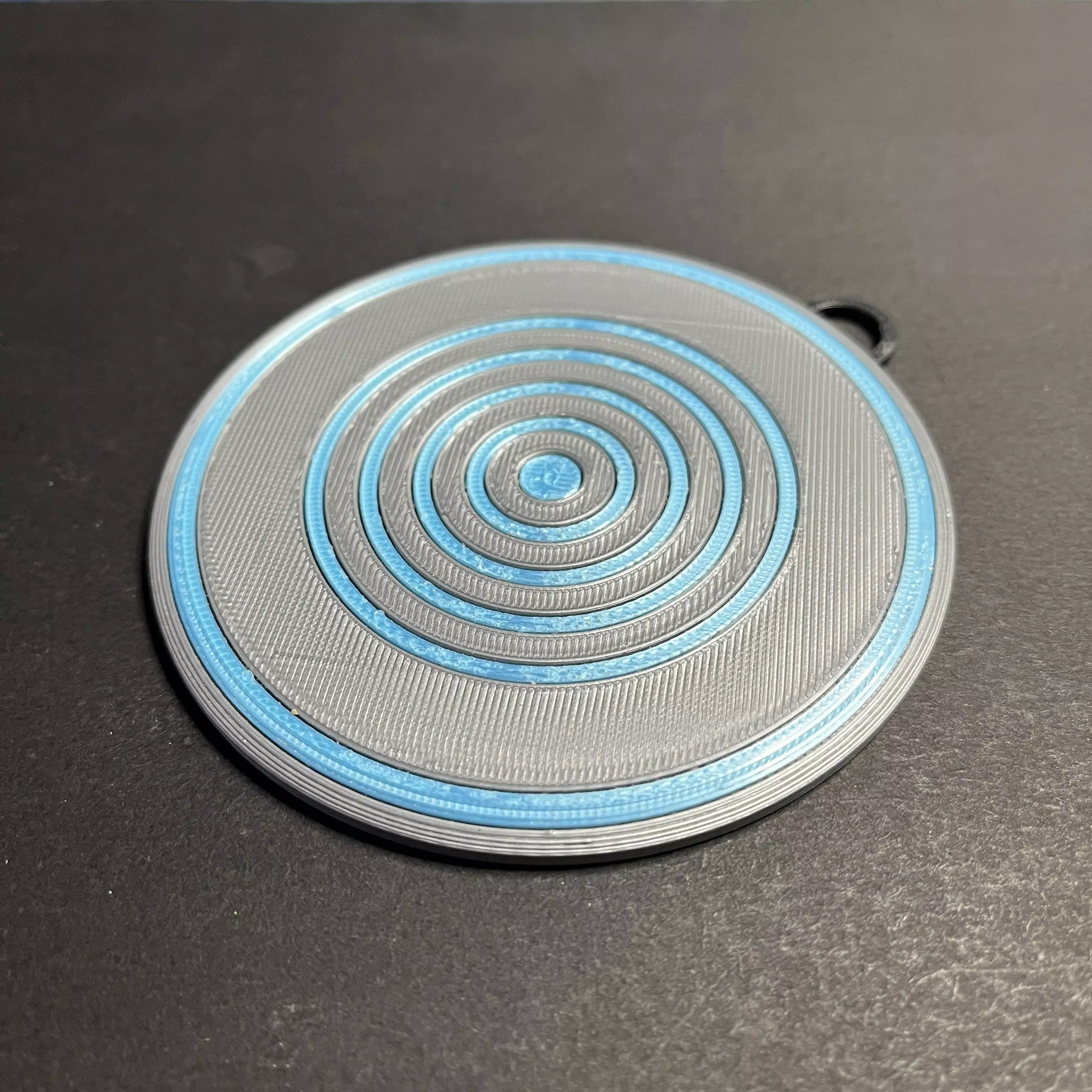 1982 Tron Disc Christmas Tree Ornament 3D print model_2