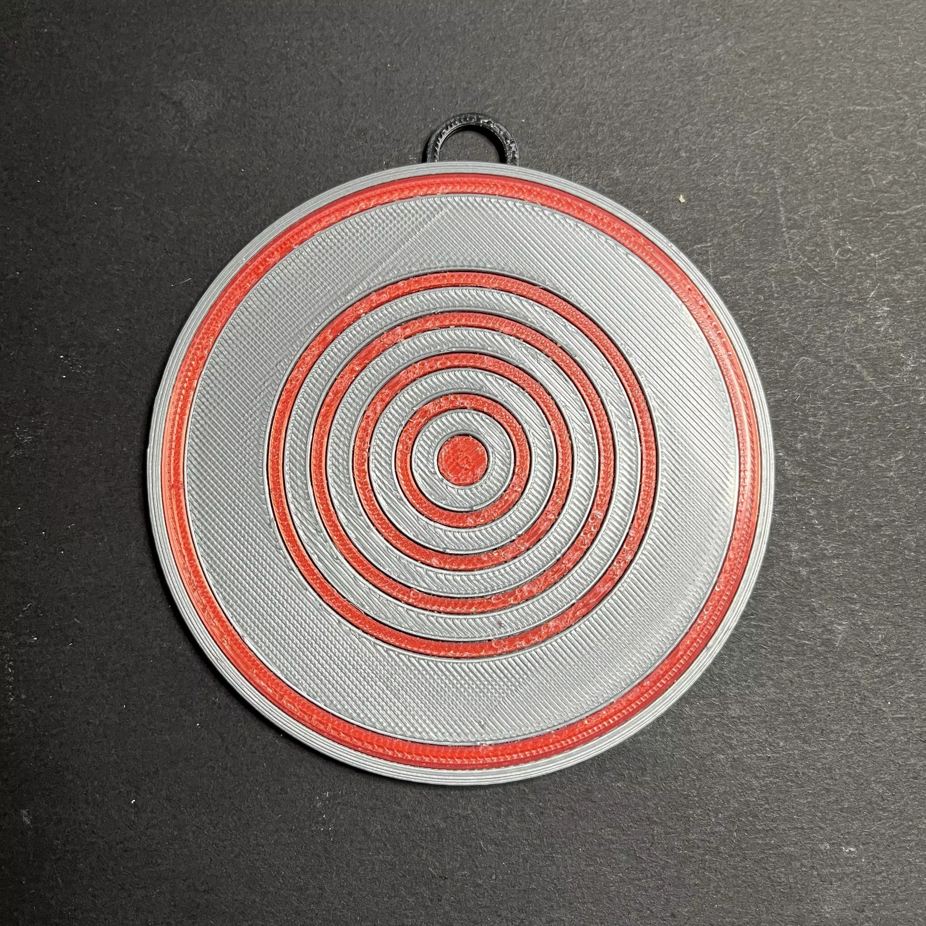 1982 Tron Disc Christmas Tree Ornament 3D print model_6