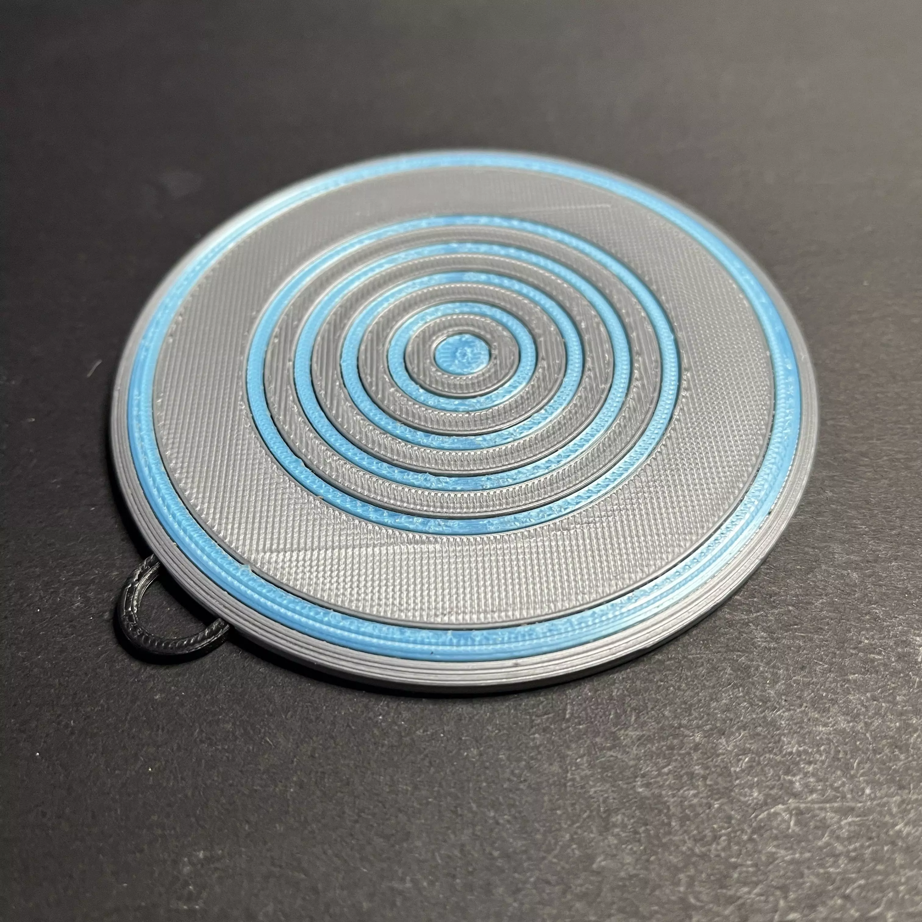 1982 Tron Disc Christmas Tree Ornament 3D print model_4