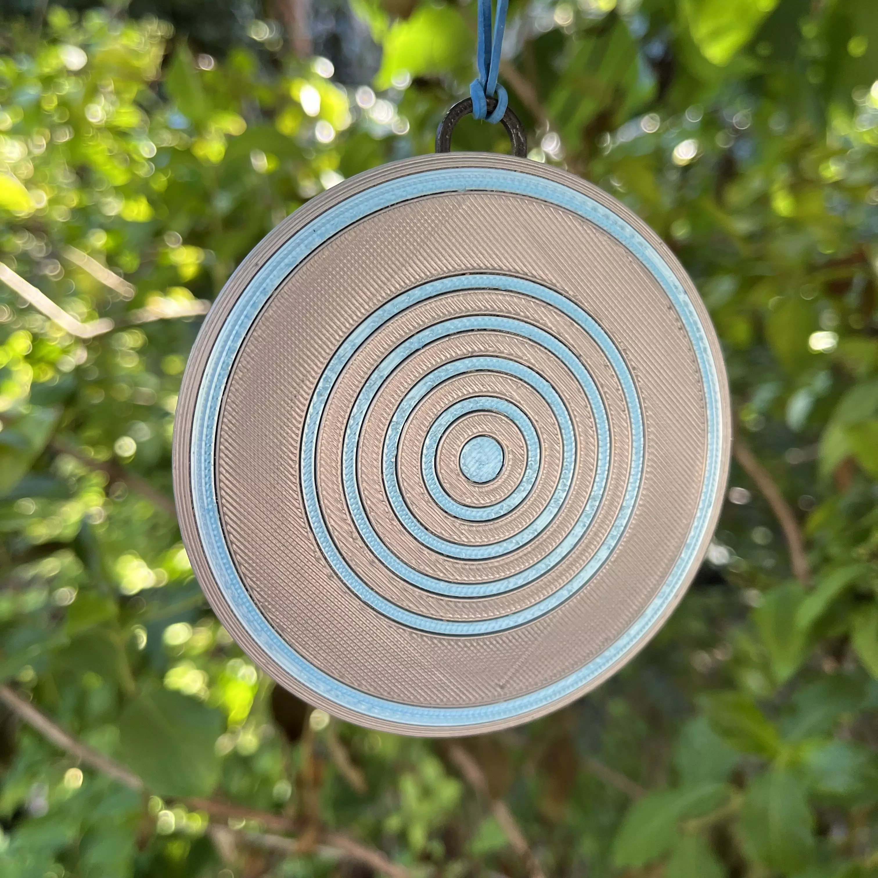 1982 Tron Disc Christmas Tree Ornament 3D print model_12