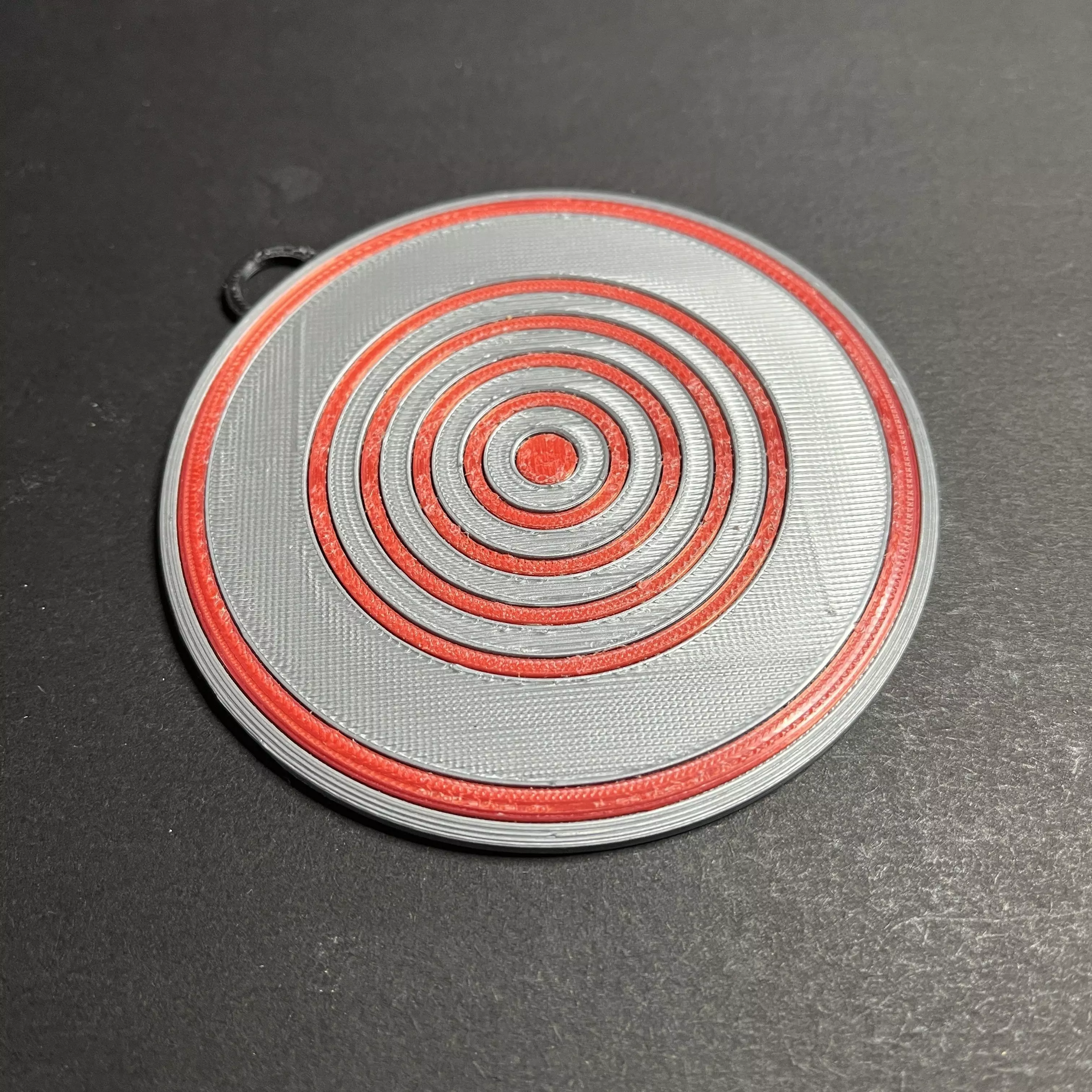 1982 Tron Disc Christmas Tree Ornament 3D print model_10