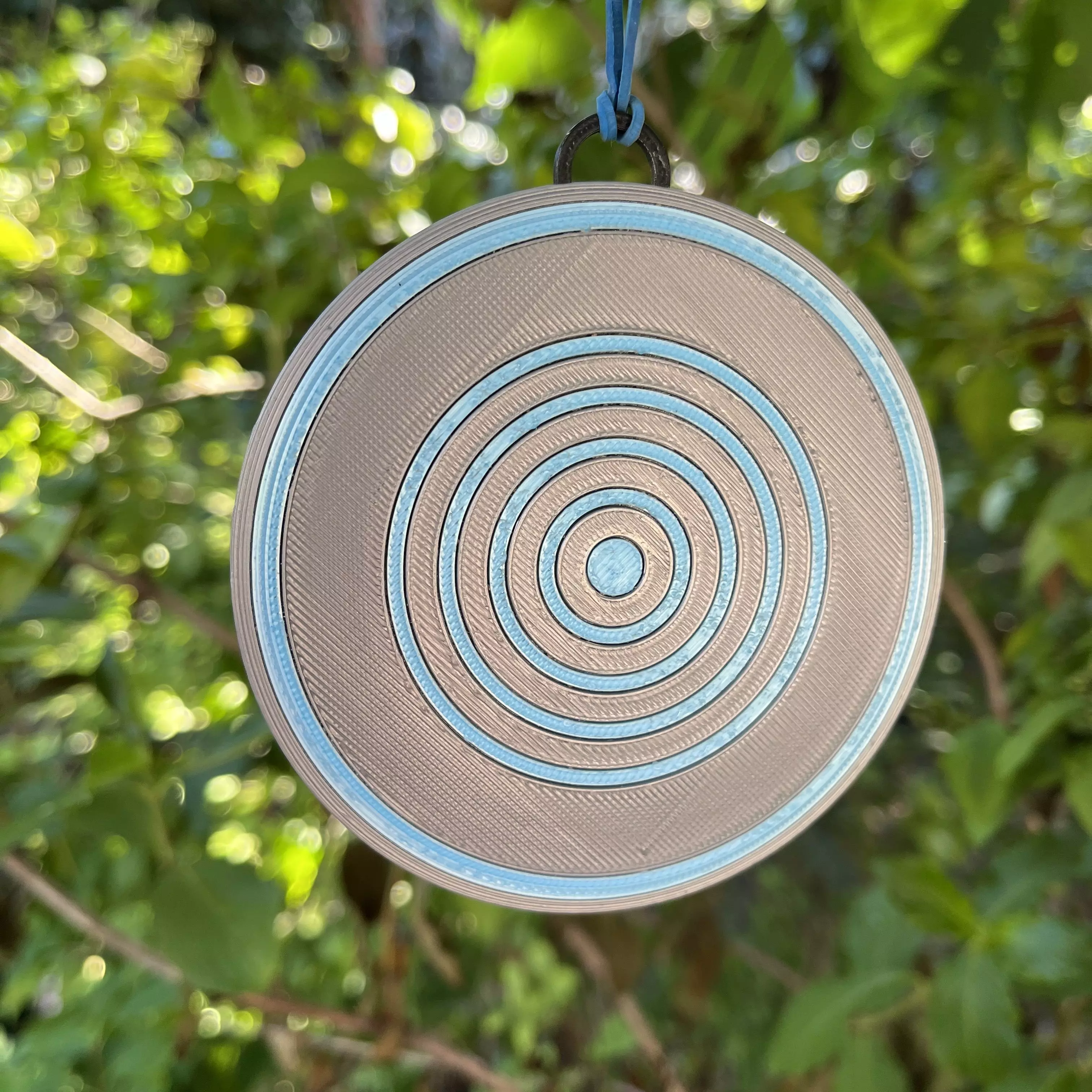 1982 Tron Disc Christmas Tree Ornament 3D print model_13