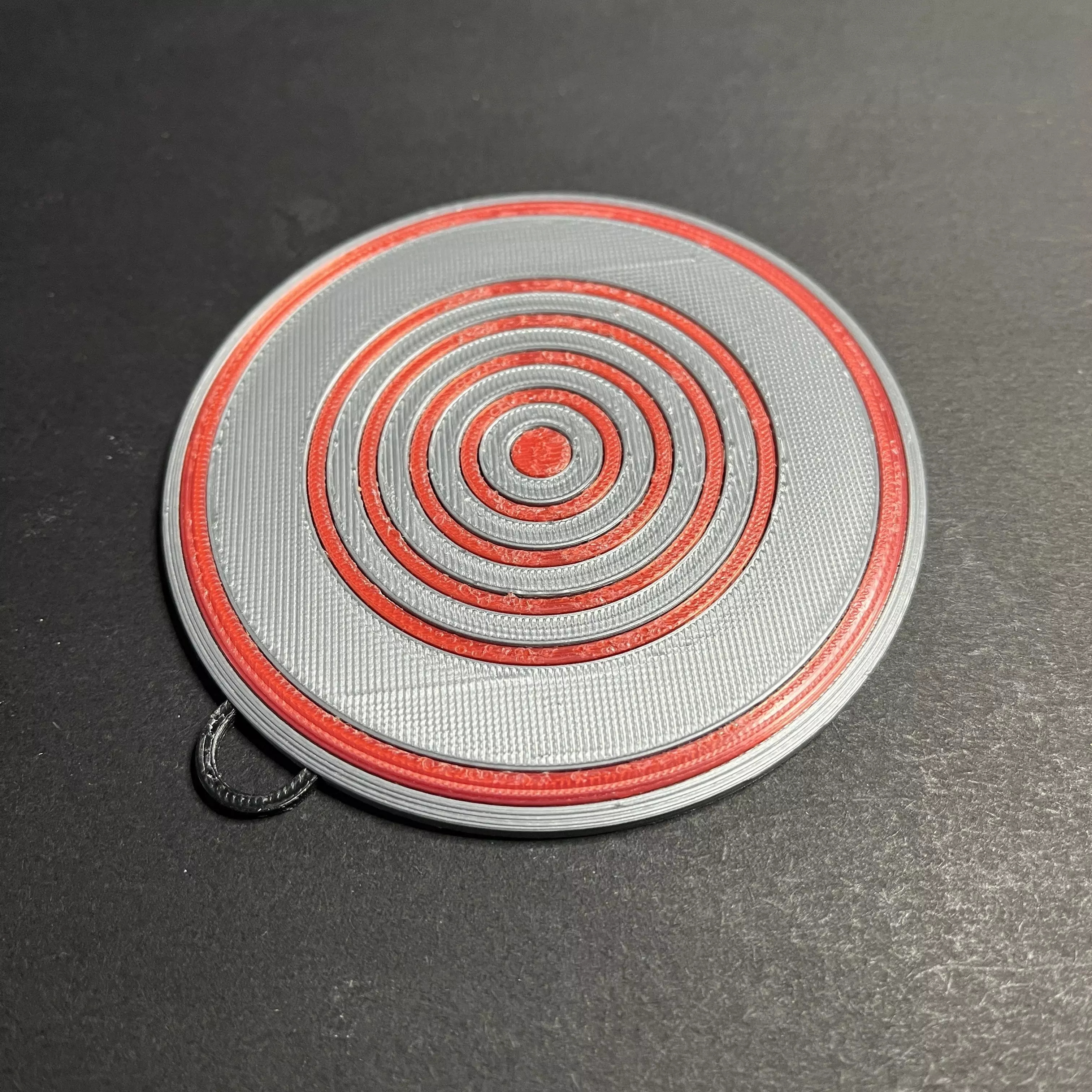 1982 Tron Disc Christmas Tree Ornament 3D print model_9