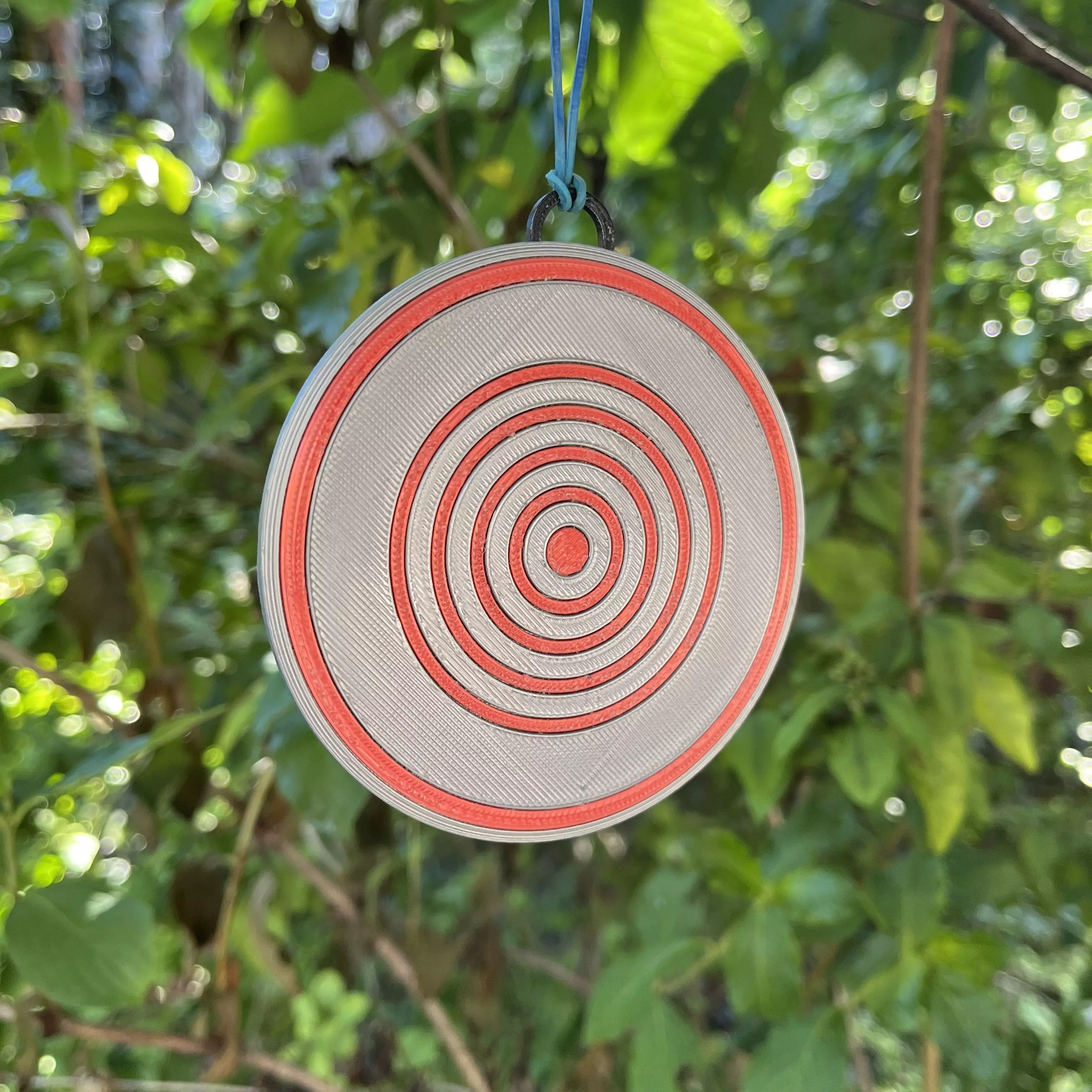 1982 Tron Disc Christmas Tree Ornament 3D print model_14