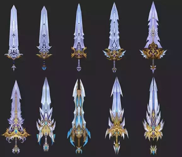 Light Divine Swords of the Archangel