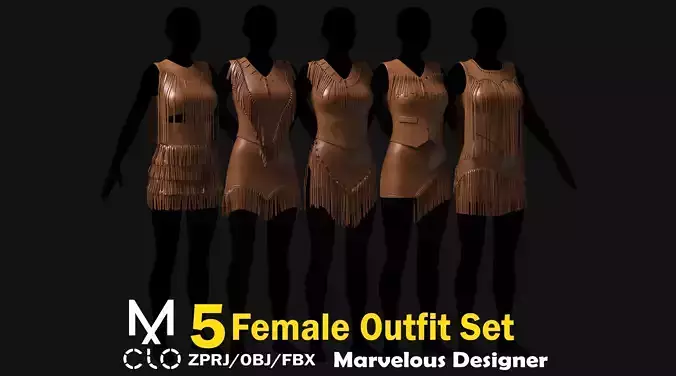 5 Female Outfit Collection