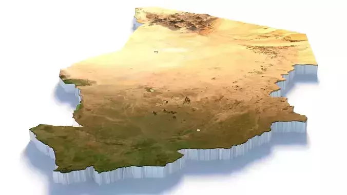 Chad Country Terrain
