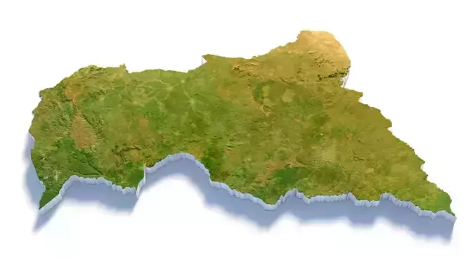 Central African Republic Country Terrain