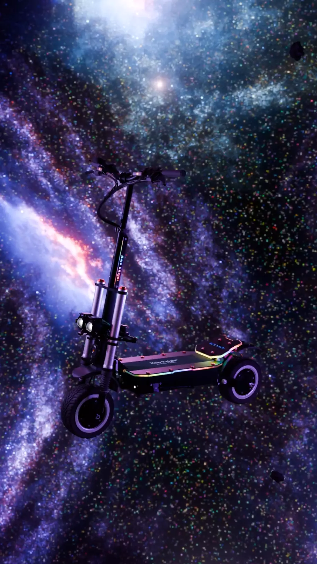Electric scooter Halo Knight T107 Pro 3D model_0