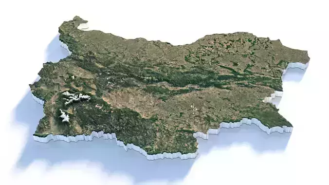 Bulgaria Country Terrain