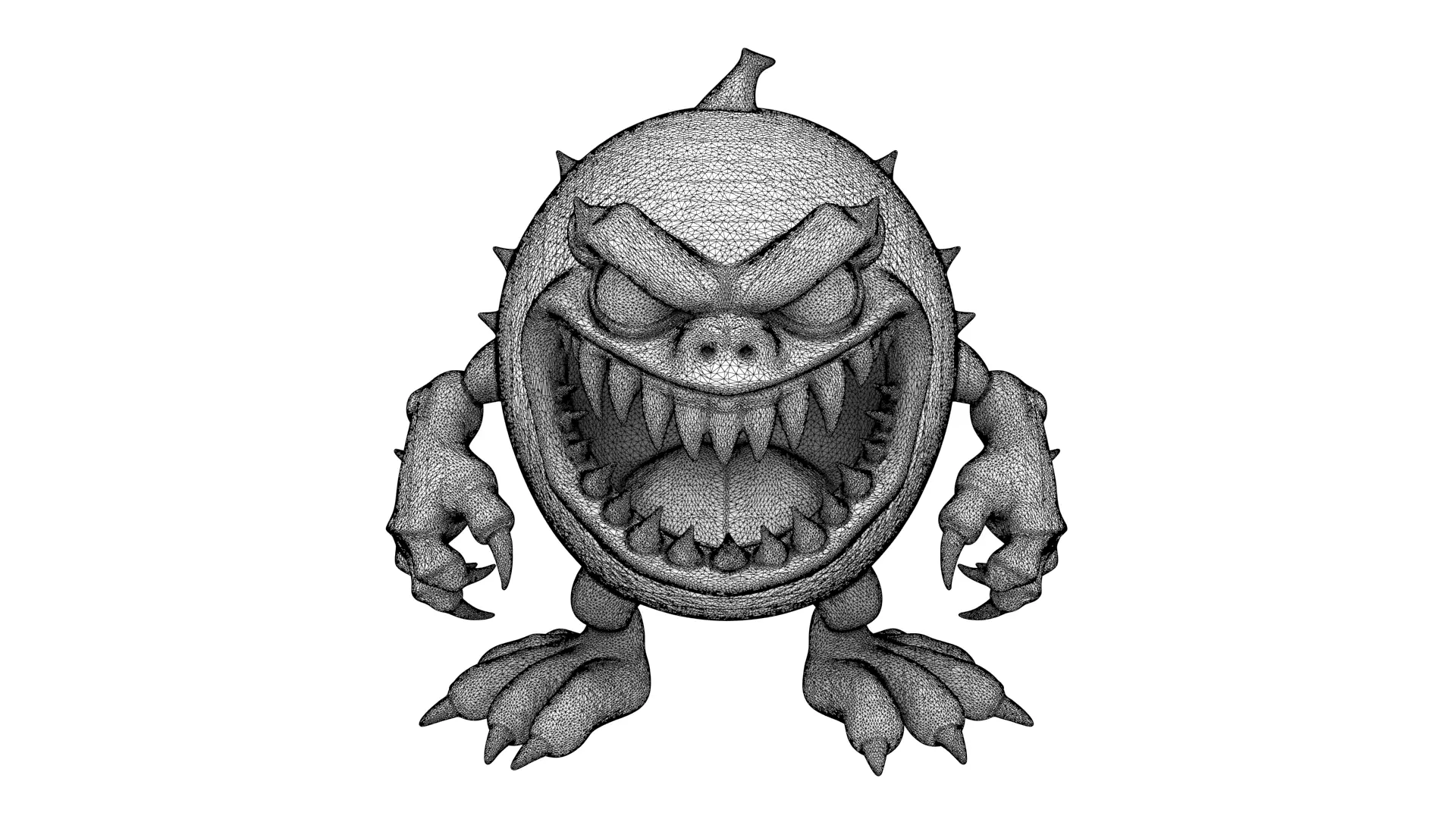 Melon mutant 3D model_9