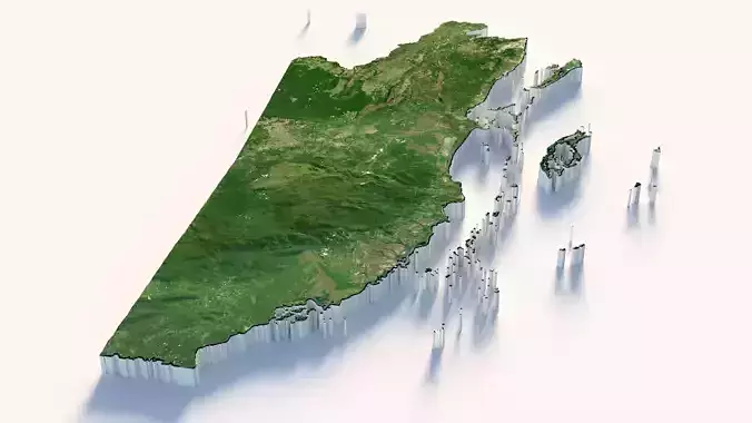 Belize Country Terrain