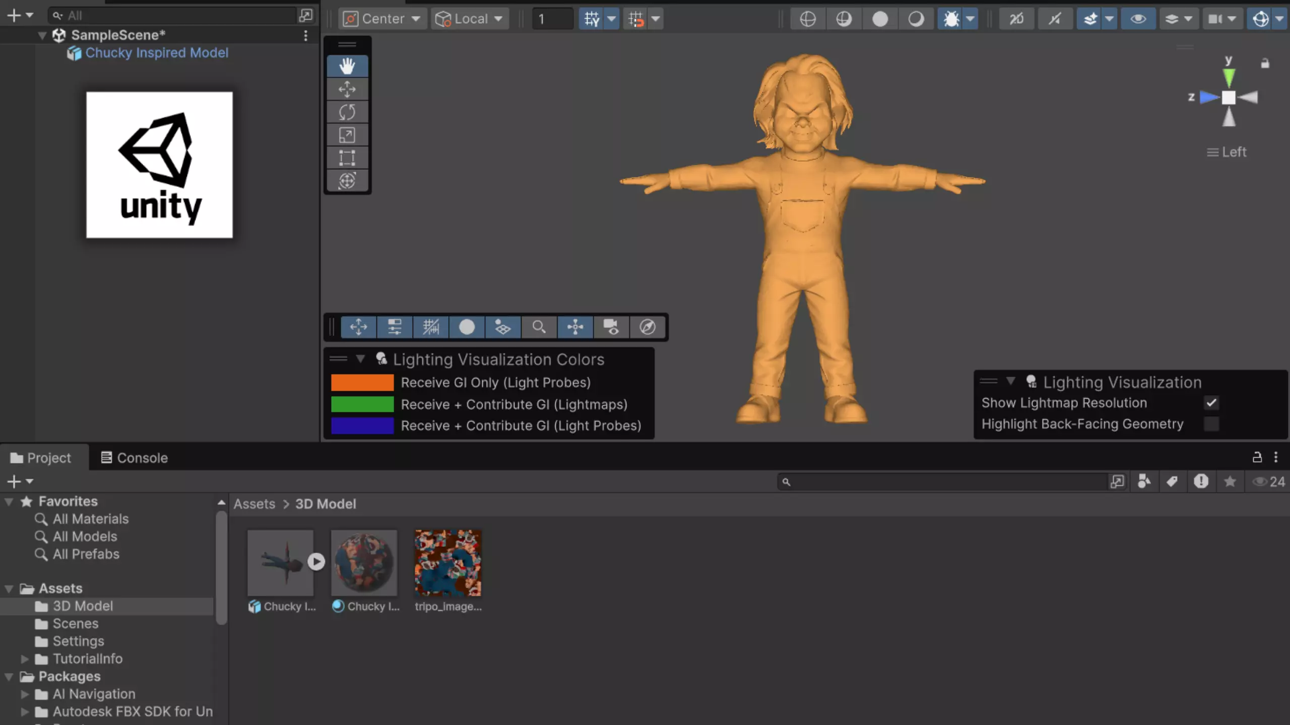 Chucky Inspired Model - Chucky Low-poly 3D model_18