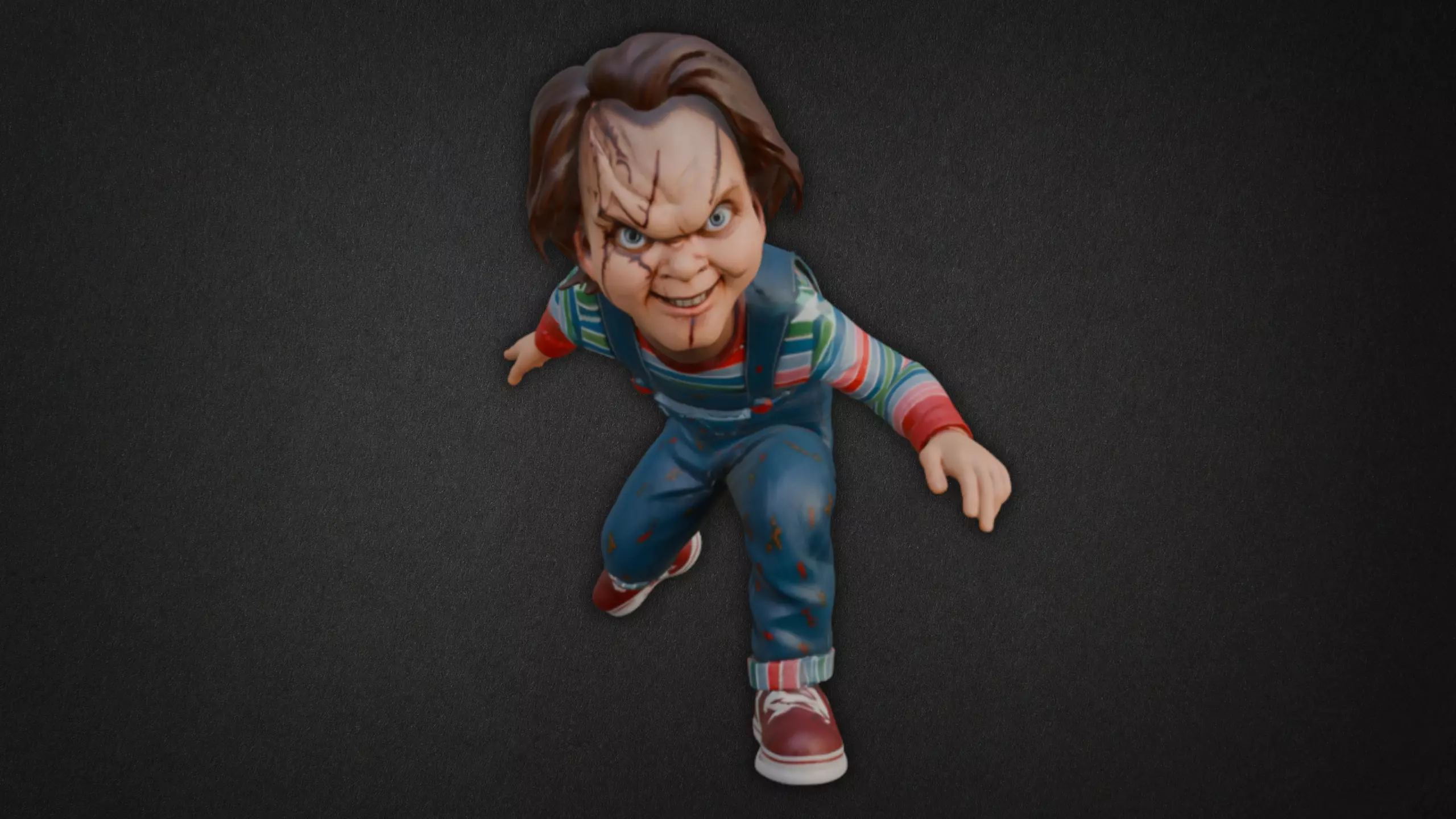 Chucky Inspired Model - Chucky Low-poly 3D model_5