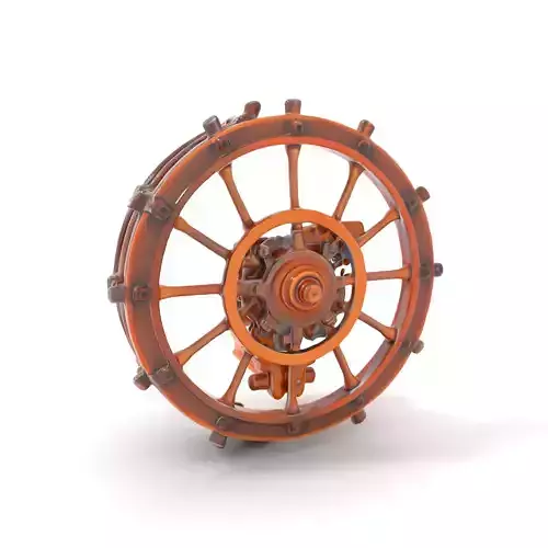 Steampunk Gear Wheel model pack