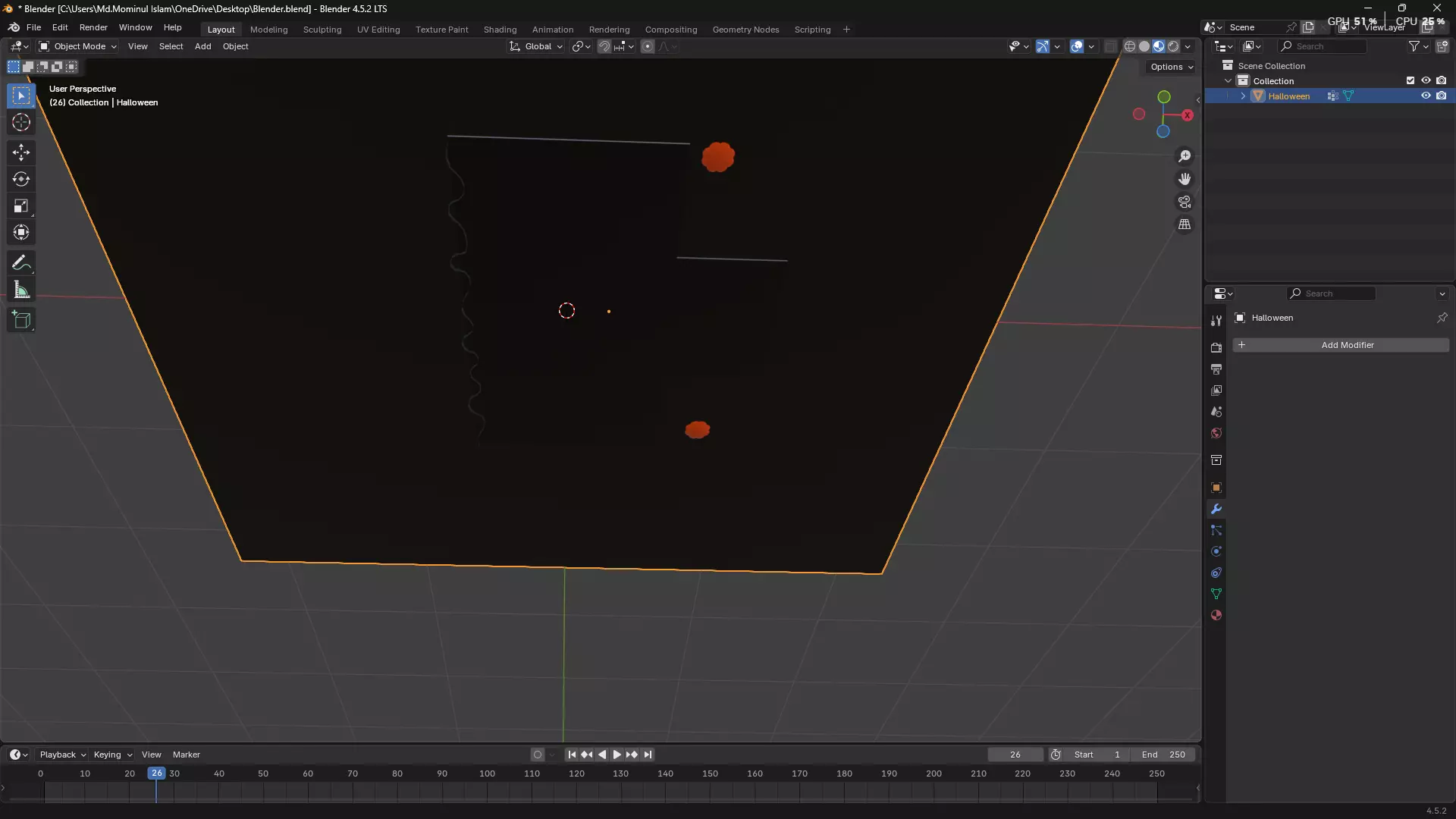Happy Halloween 3D model_7
