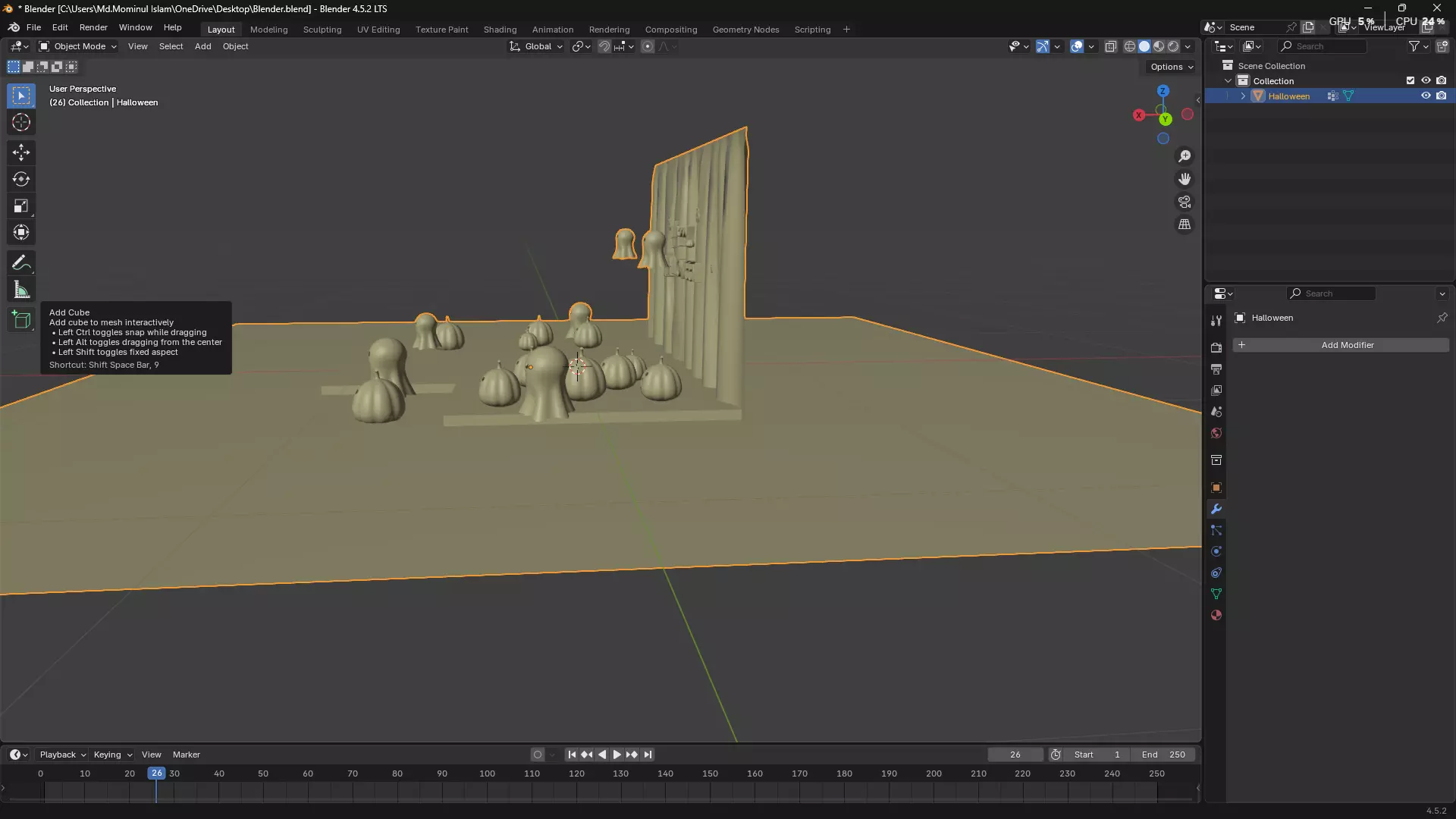 Happy Halloween 3D model_17