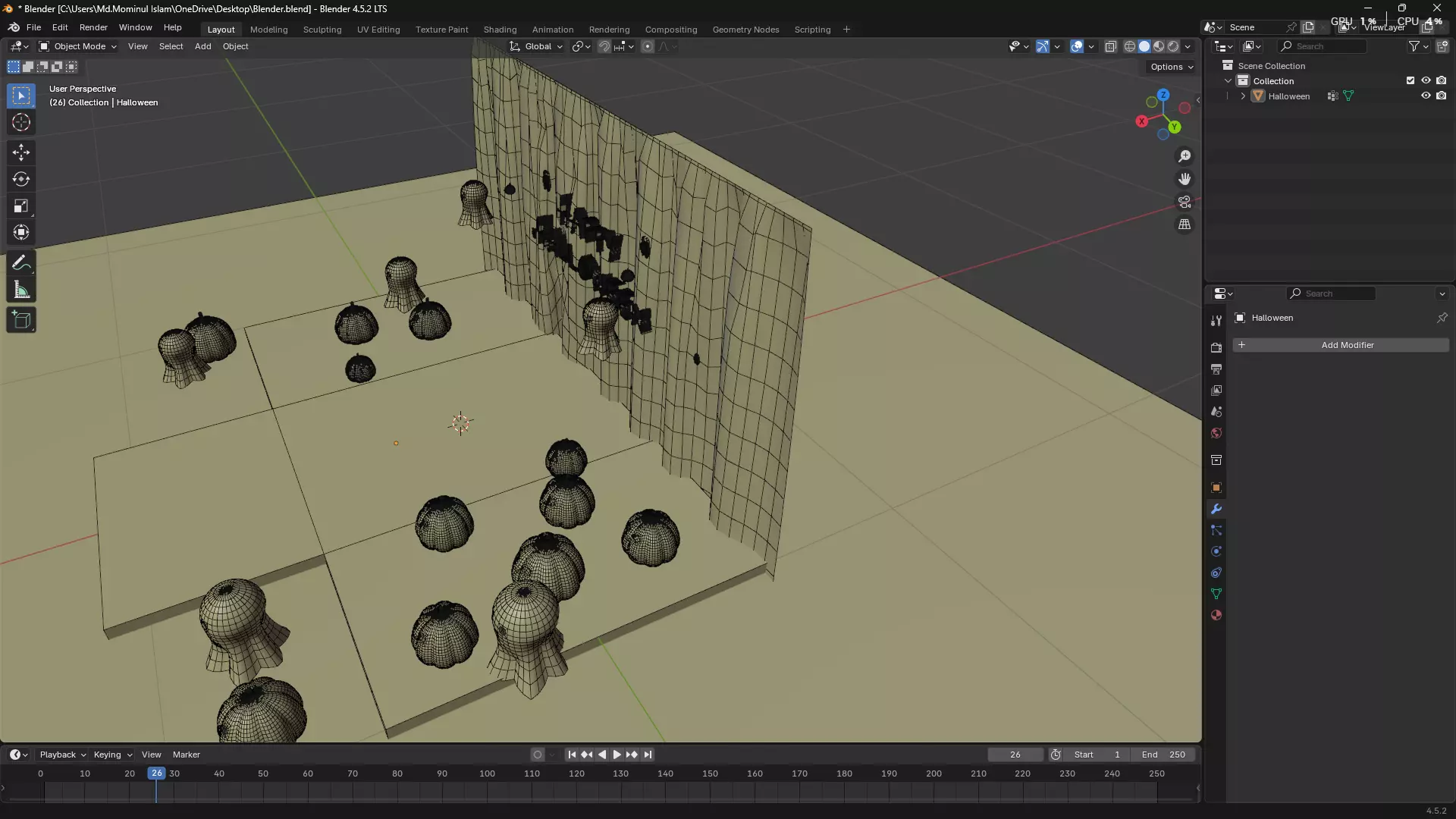 Happy Halloween 3D model_22