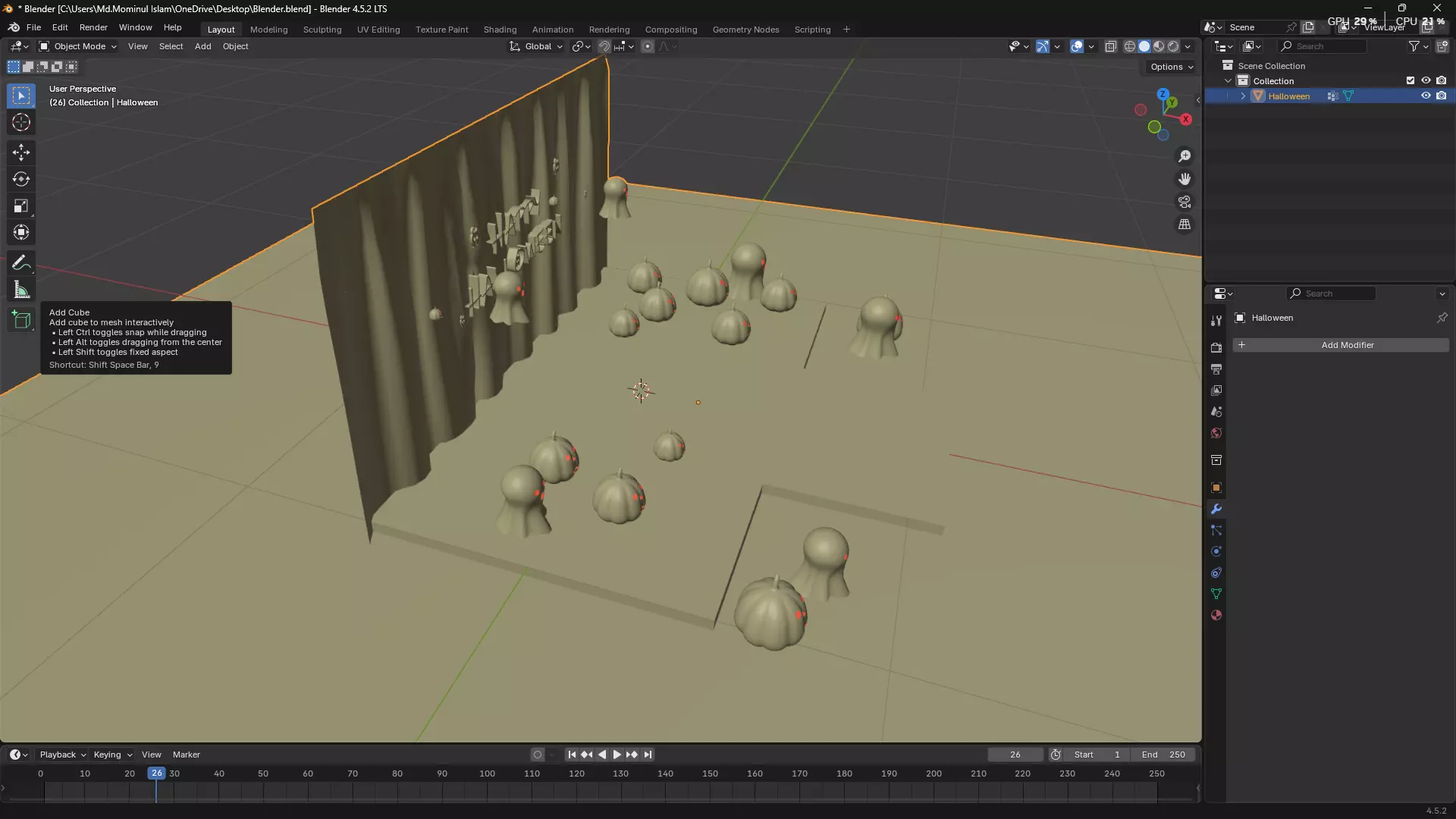 Happy Halloween 3D model_41