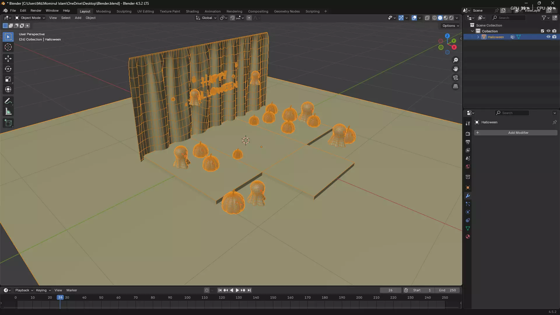Happy Halloween 3D model_34