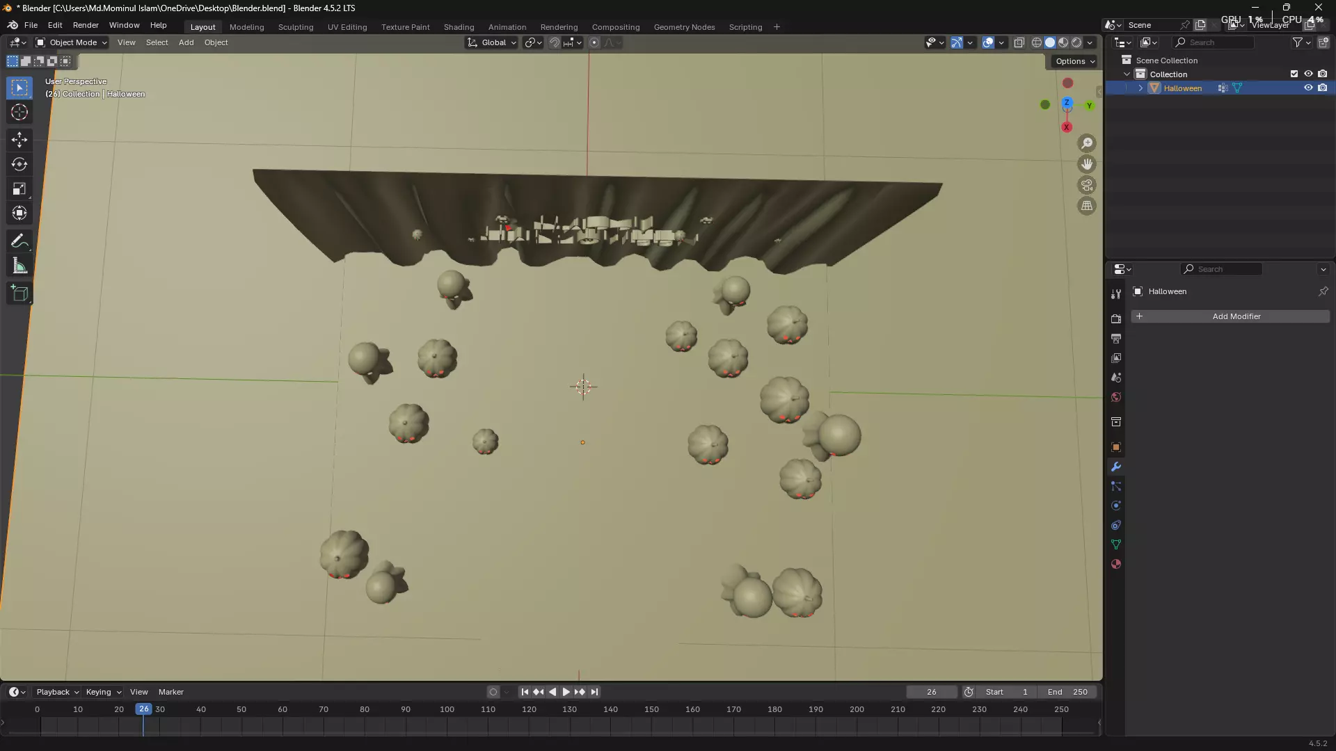 Happy Halloween 3D model_43