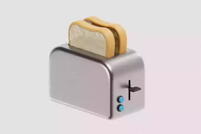 Bread Toaster cartoon