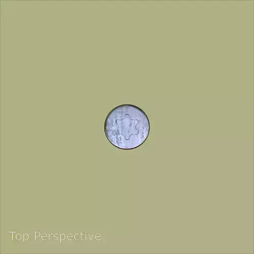 Steel Stained M6 Torx T30 Cap Bolt with PBR 4K 3D model 7