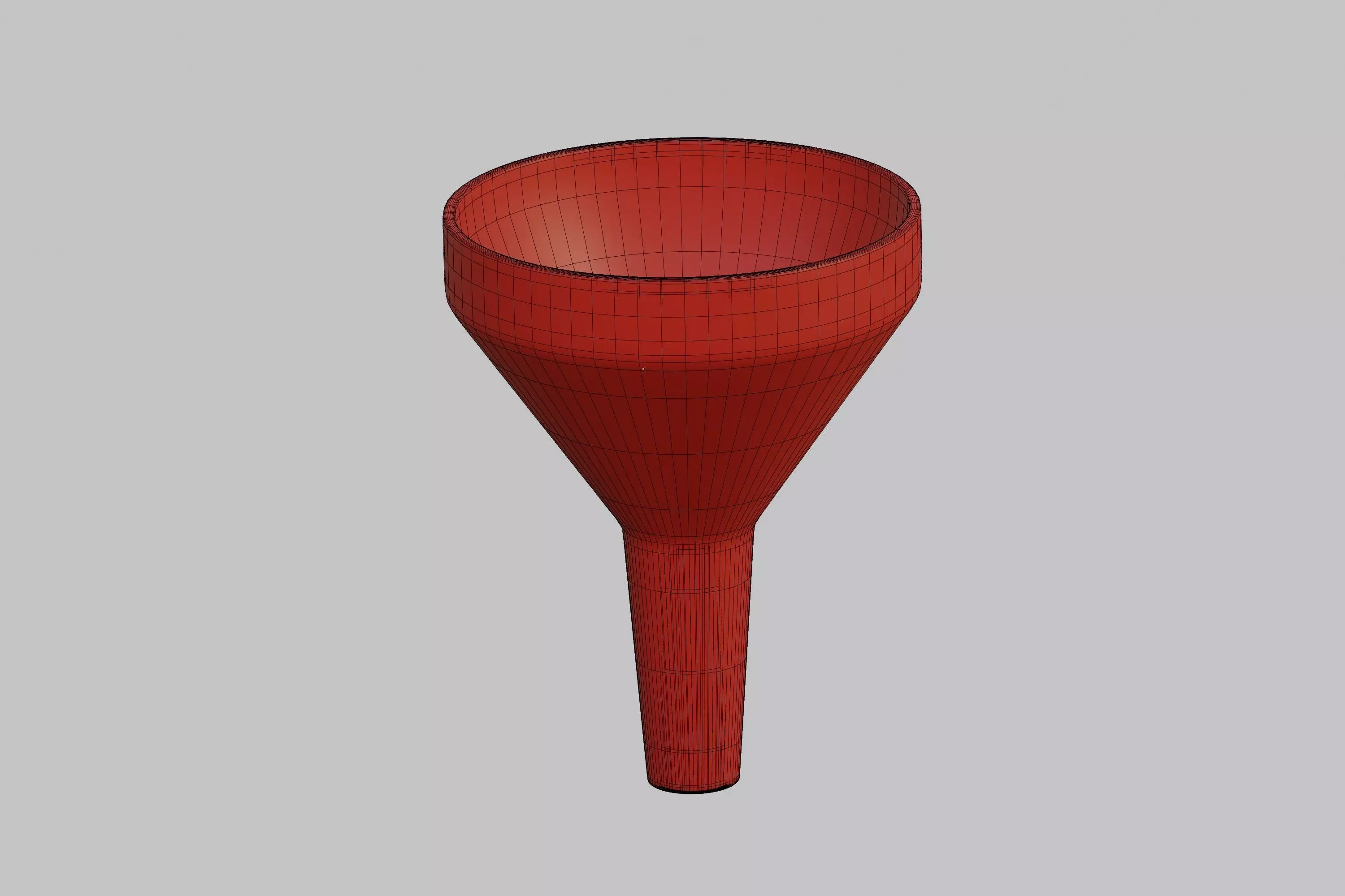Funnel 3D Model Low-poly 3D model_7