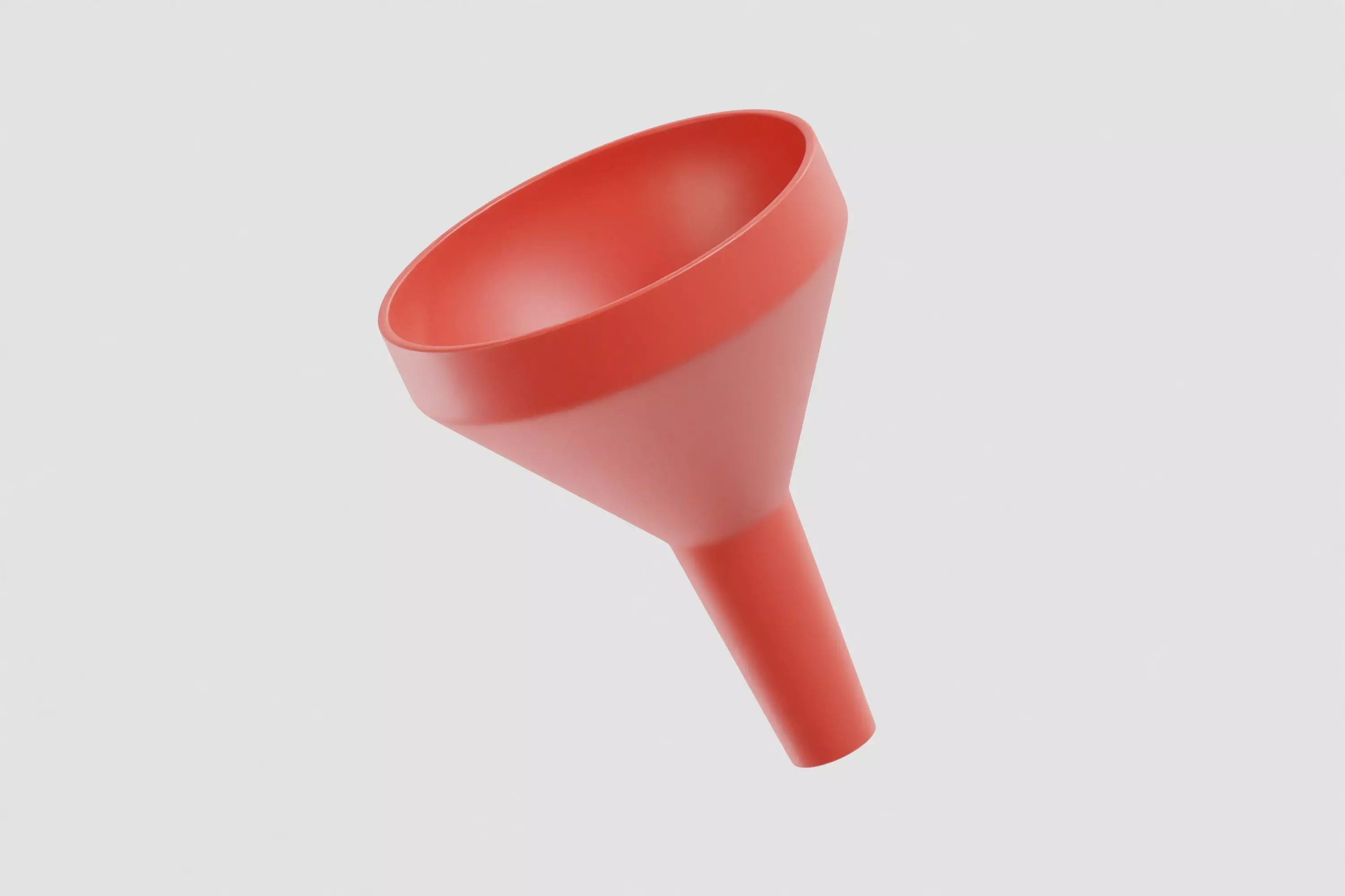 Funnel 3D Model Low-poly 3D model_2