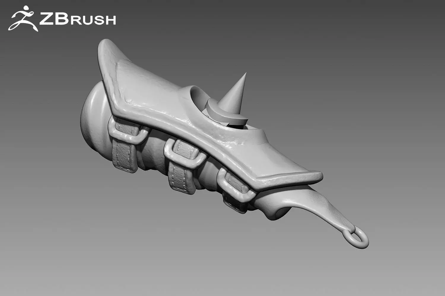 Zbrush Hands Armor 3D model