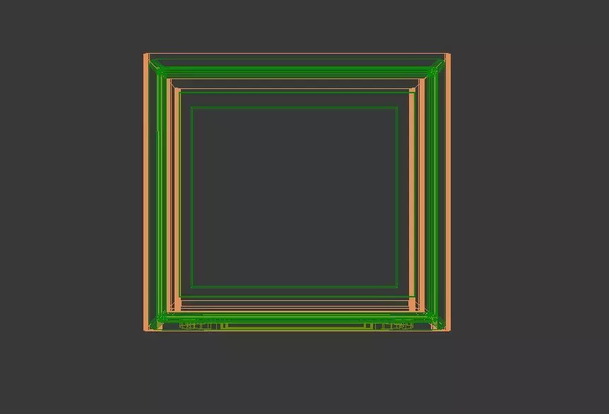 BED SIDE TABLE Free 3D model_4