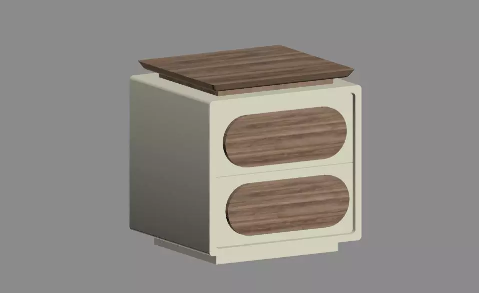 BED SIDE TABLE Free 3D model_5