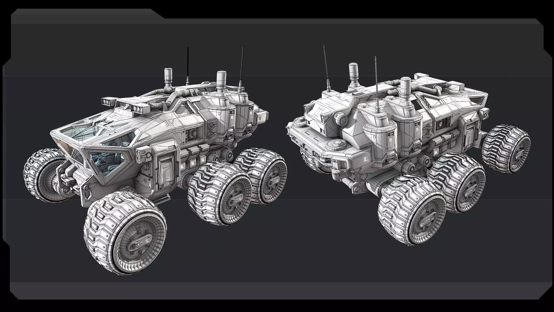 MARS Missions Pack Low-poly 3D model_8