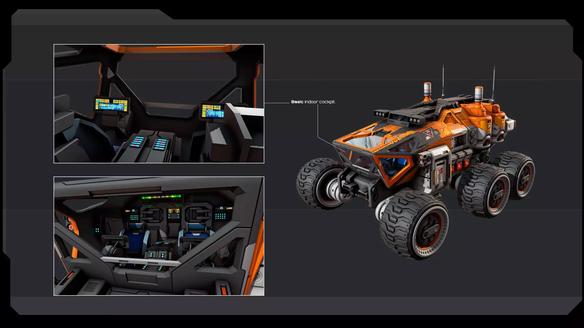 MARS Missions Pack Low-poly 3D model_7