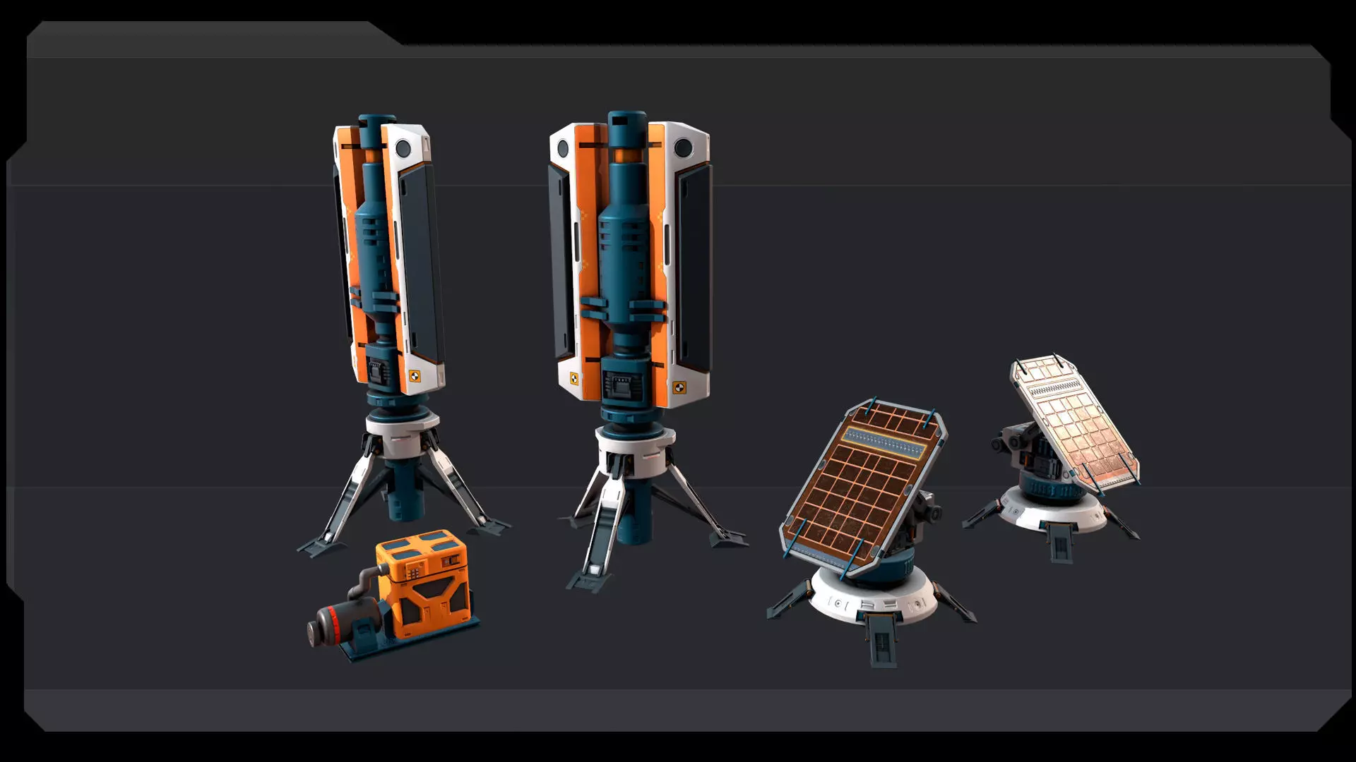 MARS Missions Pack Low-poly 3D model_13