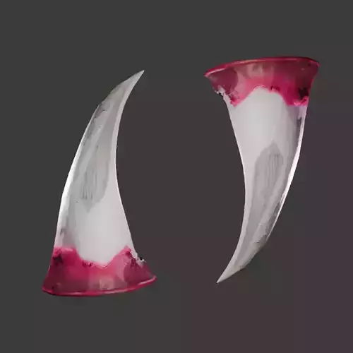 Crimson Horn 3D model
