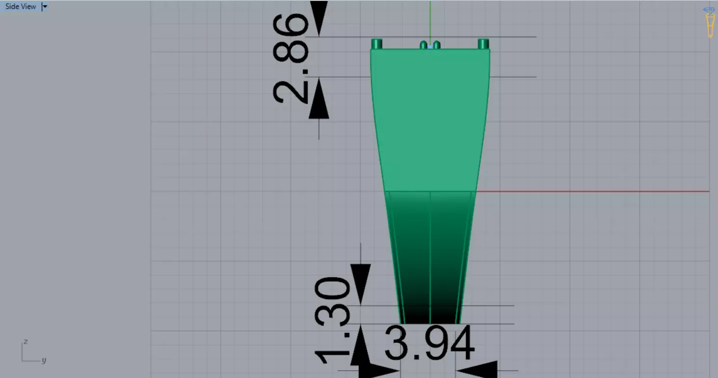 White Gold Ring with Sapphires and Diamonds Model mr0265 3D print model_14