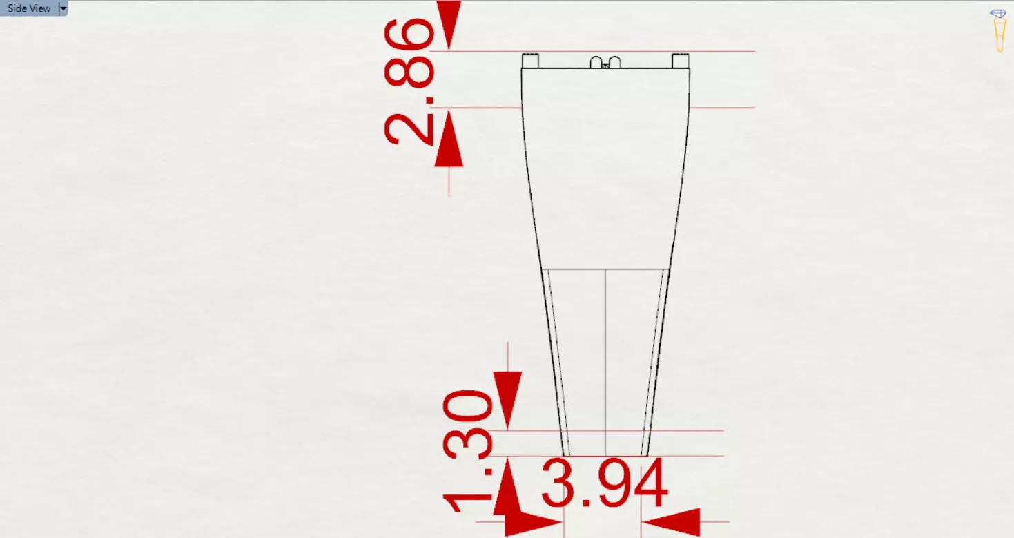 White Gold Ring with Sapphires and Diamonds Model mr0265 3D print model_27