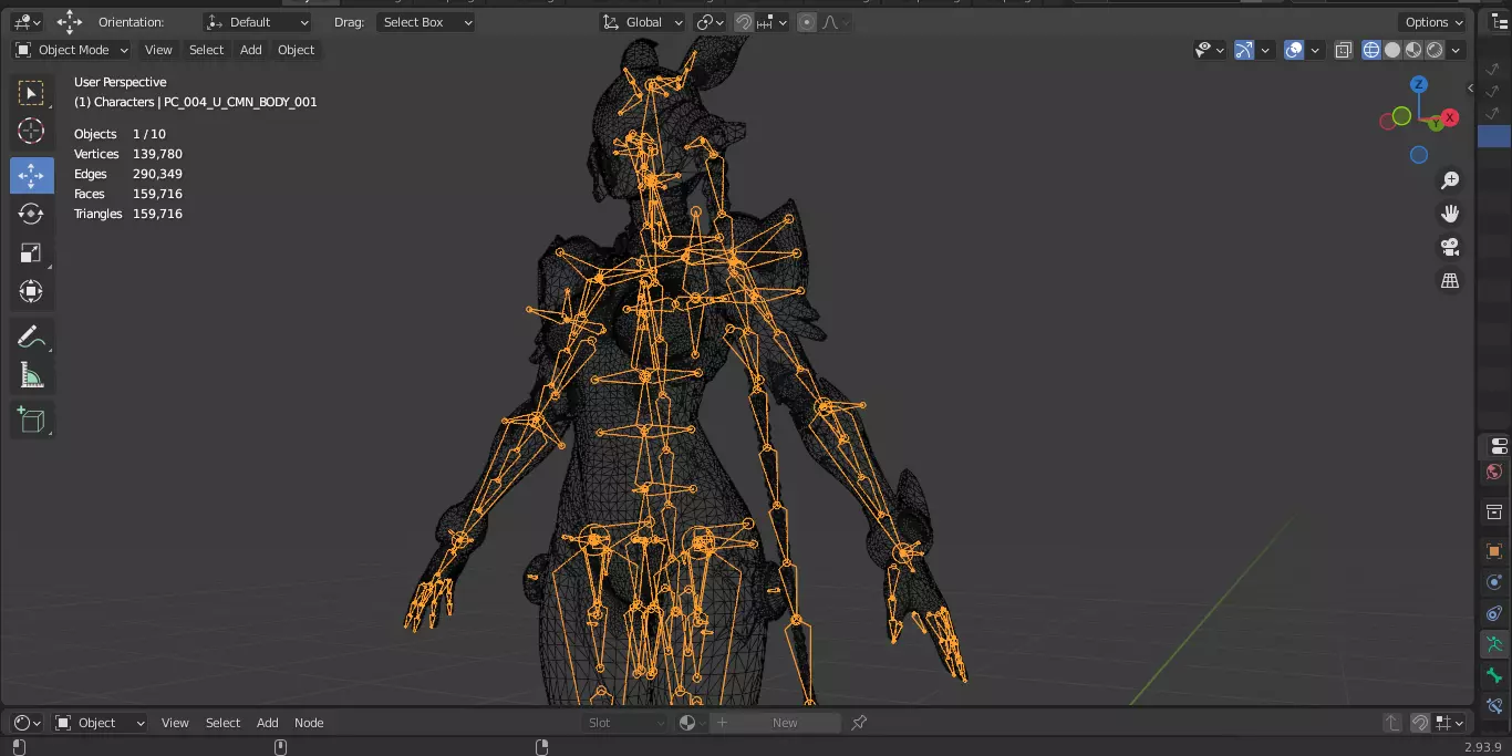 The First Descendant Skin 5 3D model_25