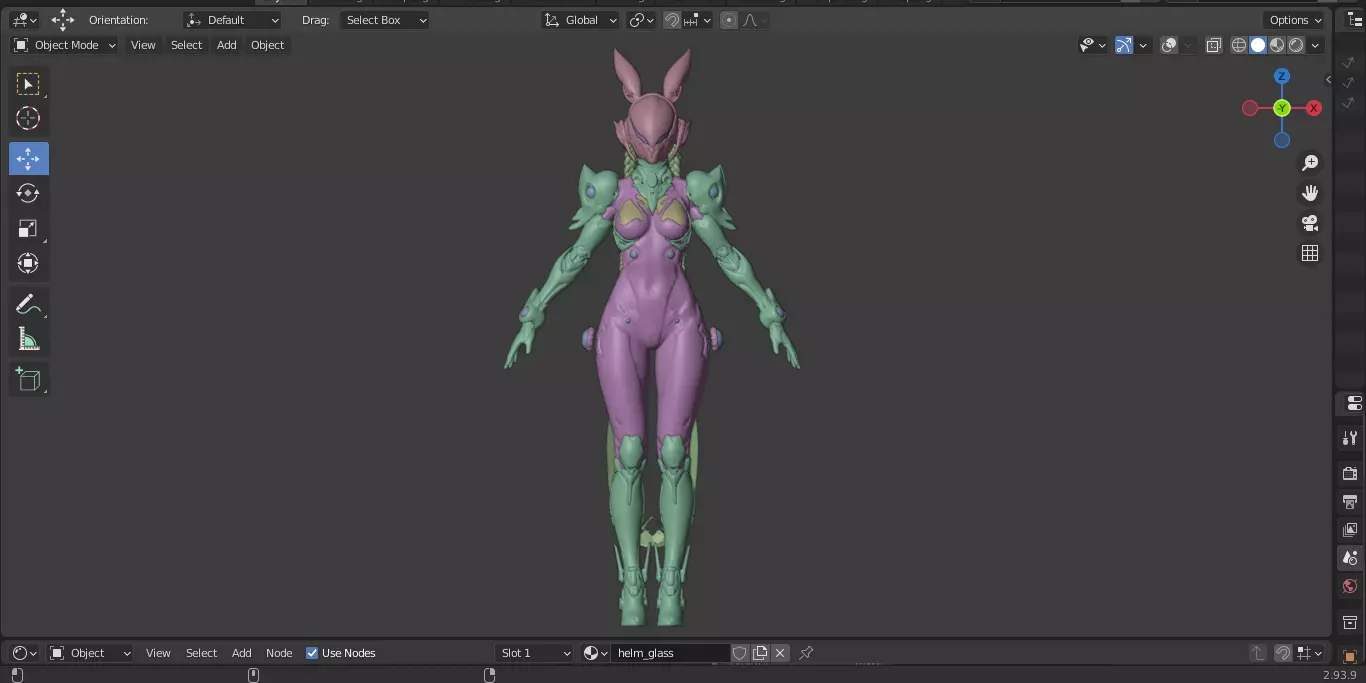 The First Descendant Skin 5 3D model_20
