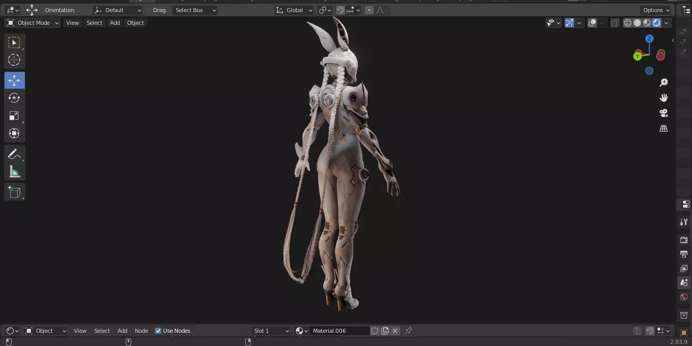 The First Descendant Skin 5 3D model_17