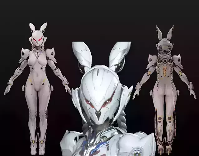 The First Descendant Skin 5 3D model