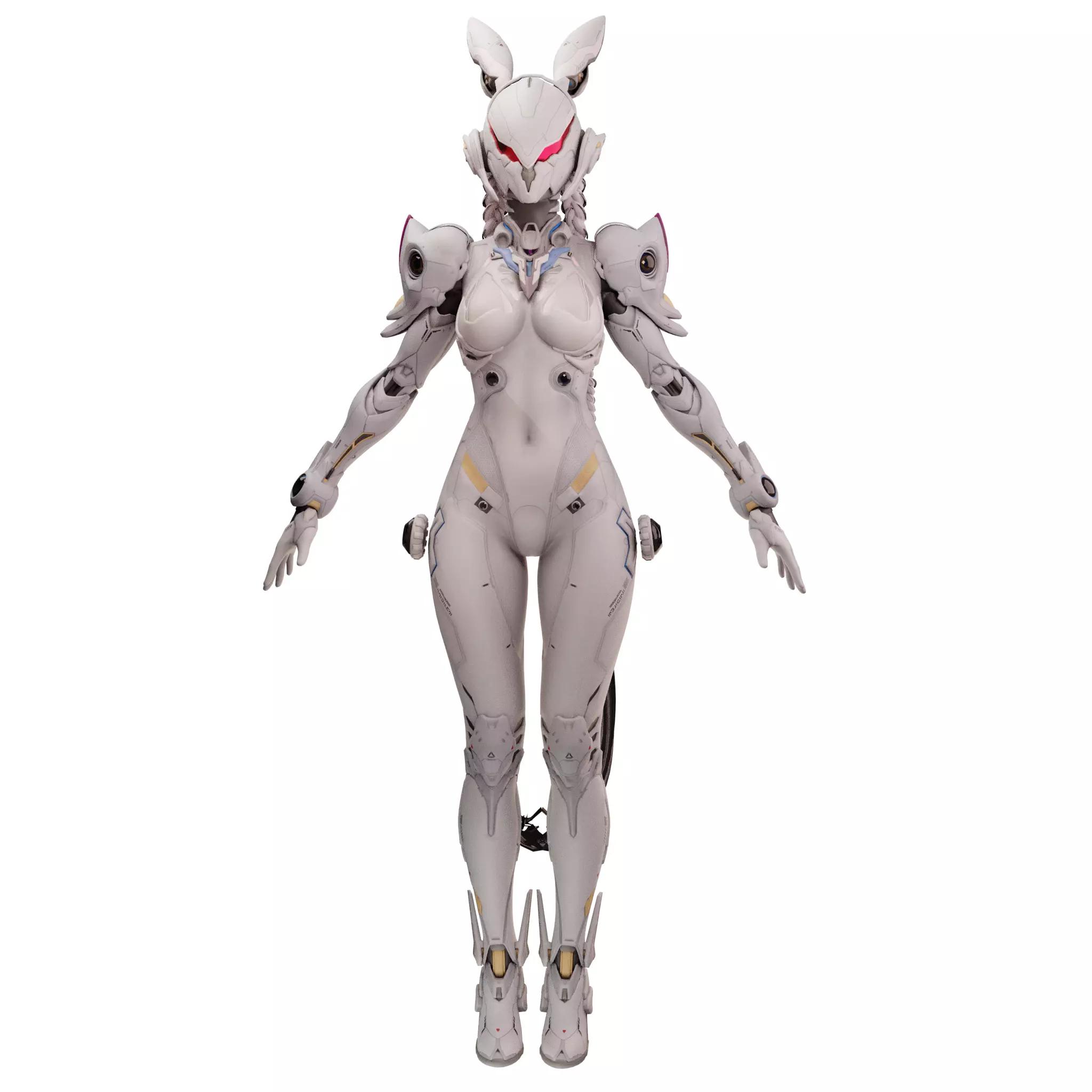 The First Descendant Skin 5 3D model_3