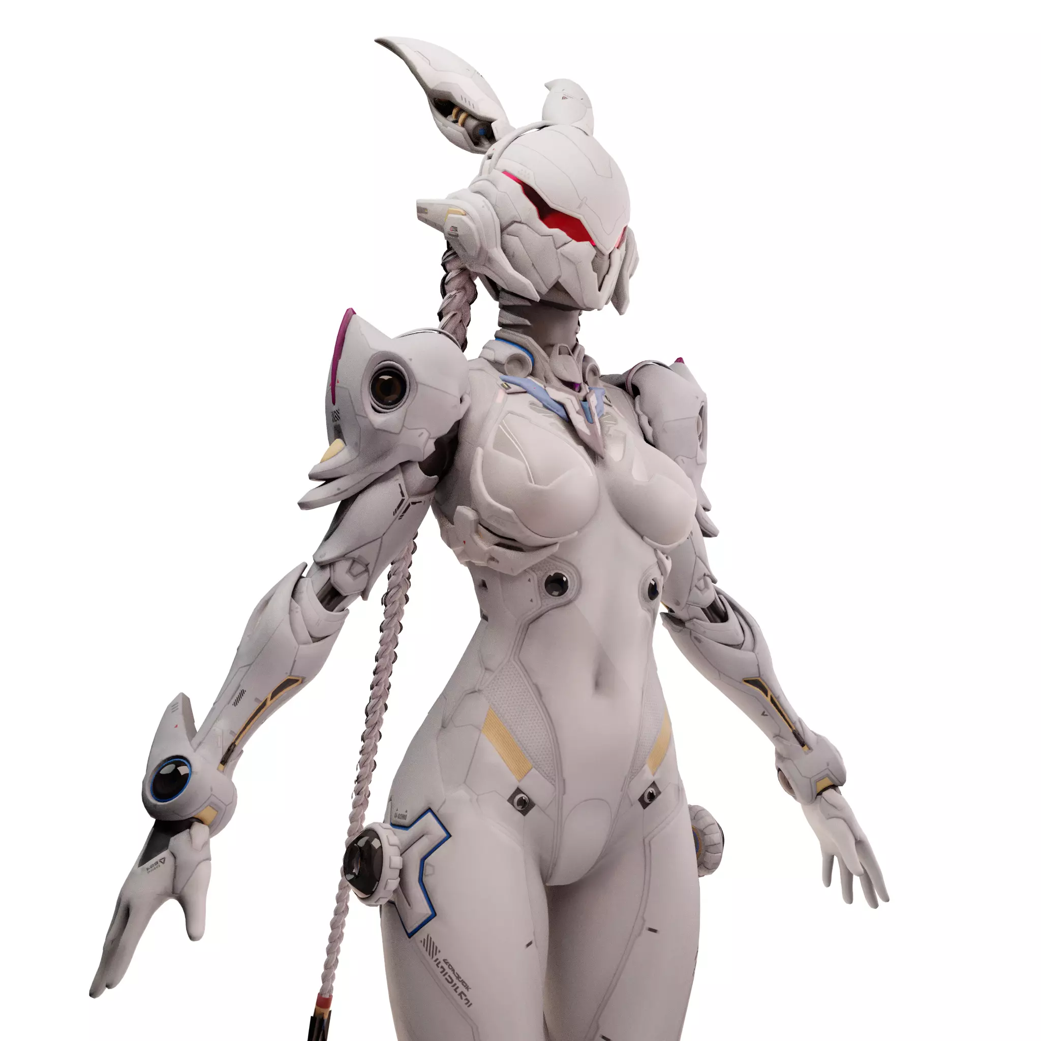 The First Descendant Skin 5 3D model_2