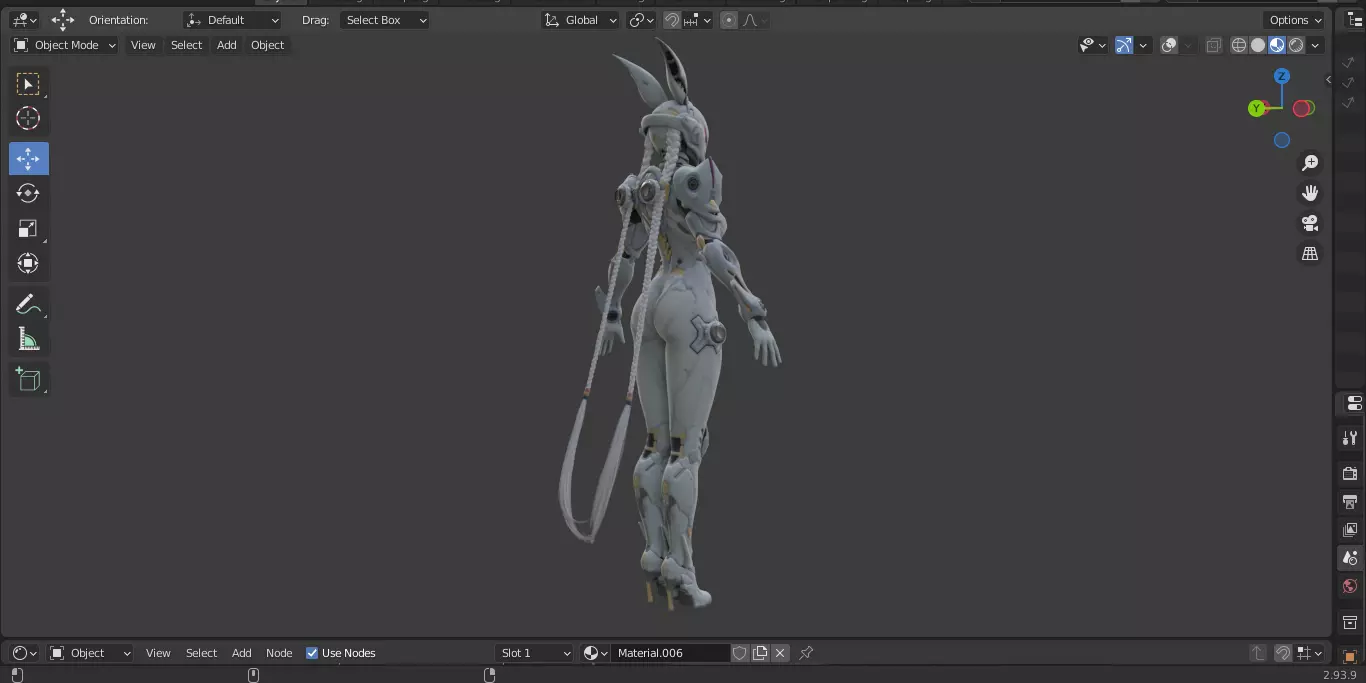 The First Descendant Skin 5 3D model_10