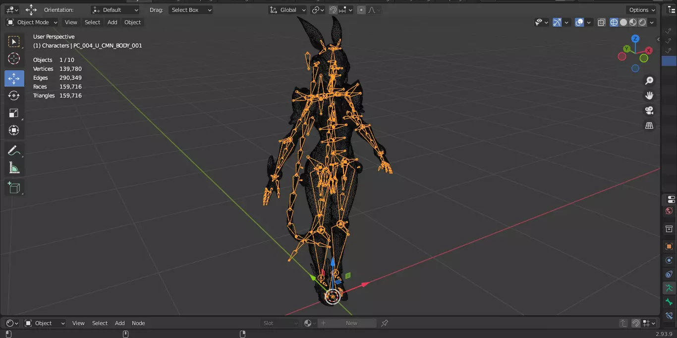 The First Descendant Skin 5 3D model_23