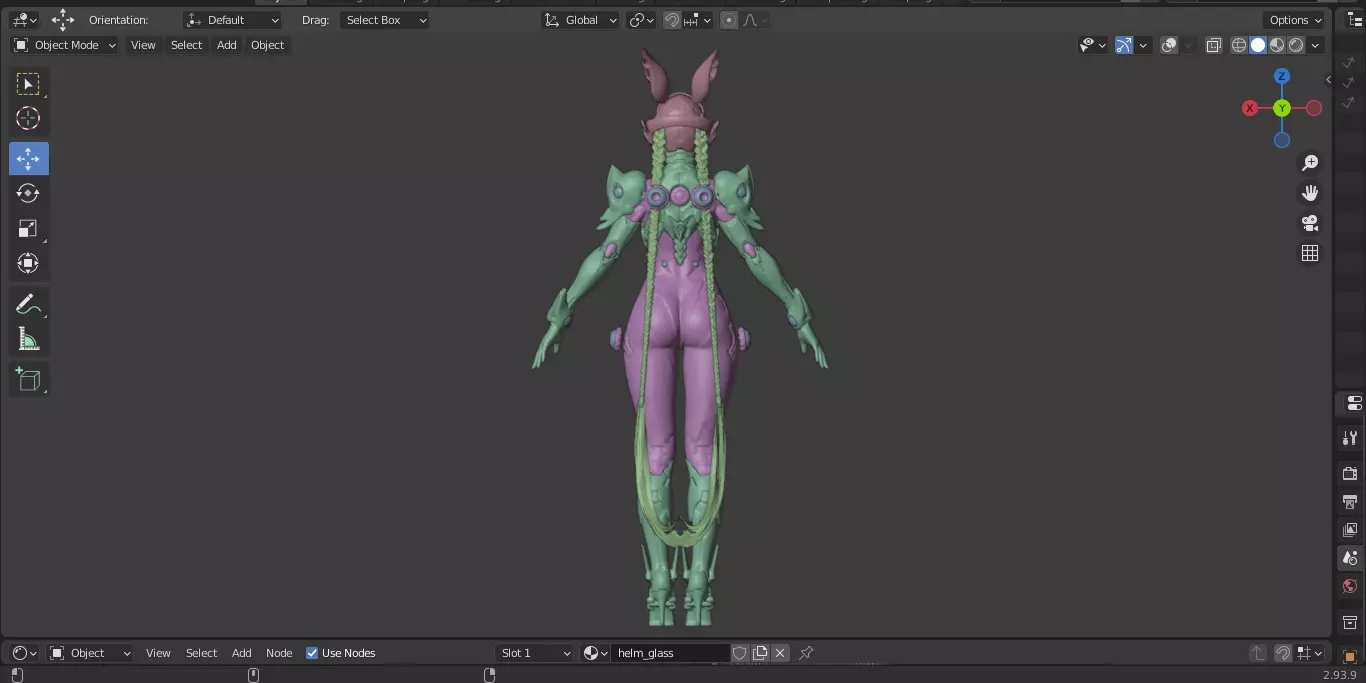 The First Descendant Skin 5 3D model_21