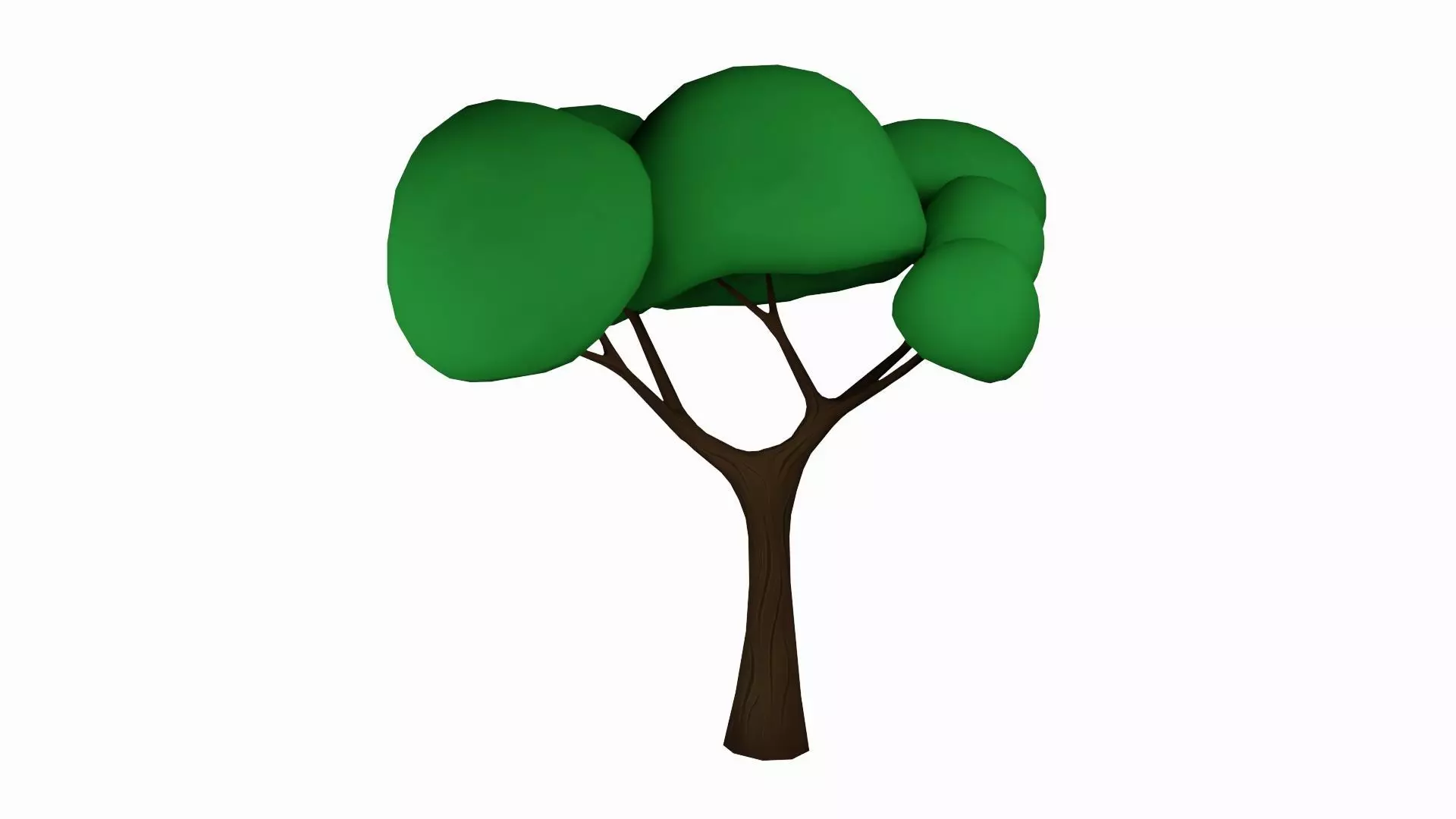  Stylized Forest Pack - Low Poly Low-poly 3D model_10